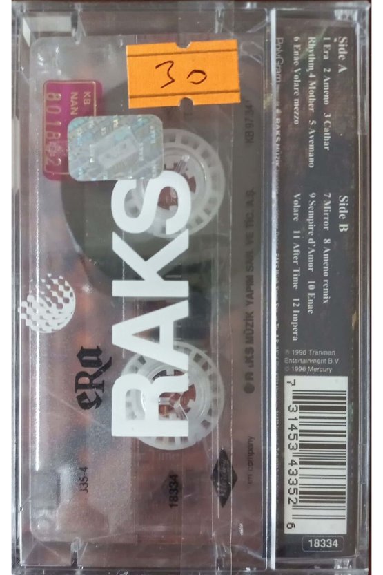 Era Açılmamış Jelatininde Kaset