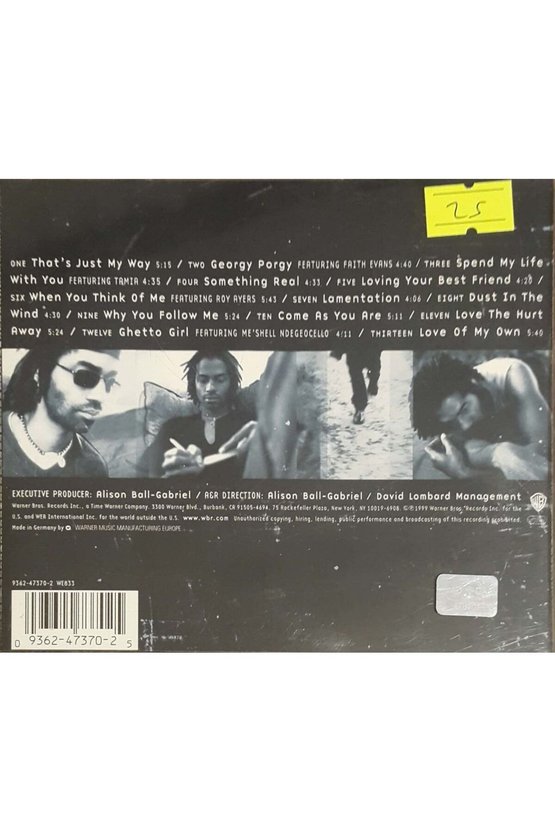 (PLAK DEĞİLDİR CD DİR) Cd Eric Benet A Day Inthe Life Cd
