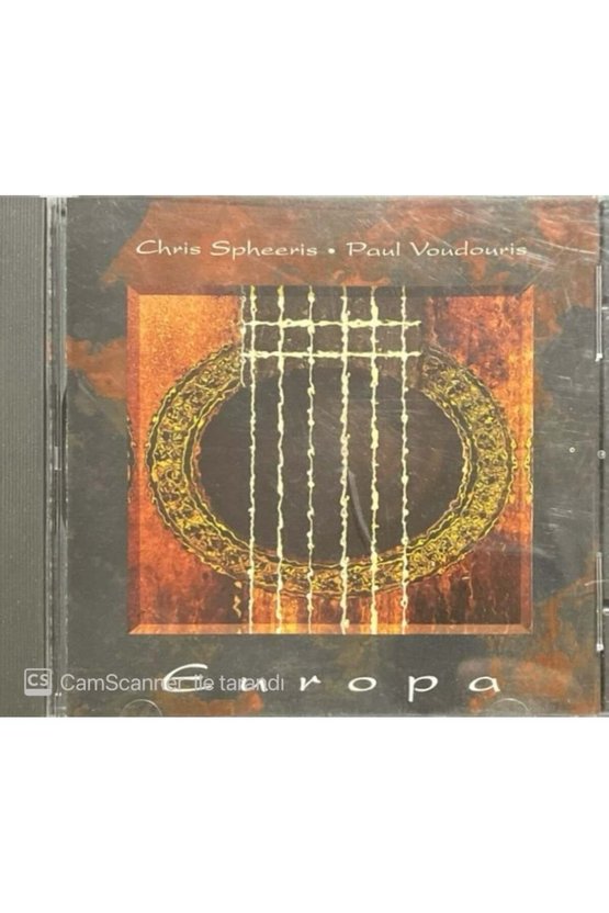 (PLAK DEĞİLDİR CD DİR) Cd Chris Spheeris Paul Voundouris Europa Cd