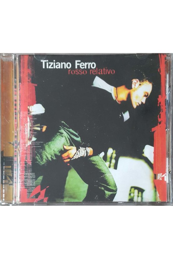 (PLAK DEĞİLDİR CD DİR) Cd Tiziano Ferro Rosso Relativo Cd
