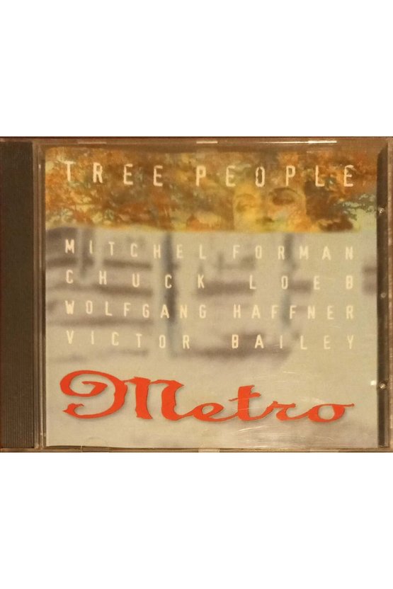 (PLAK DEĞİLDİR CD DİR) Cd Metro Tree People Cd
