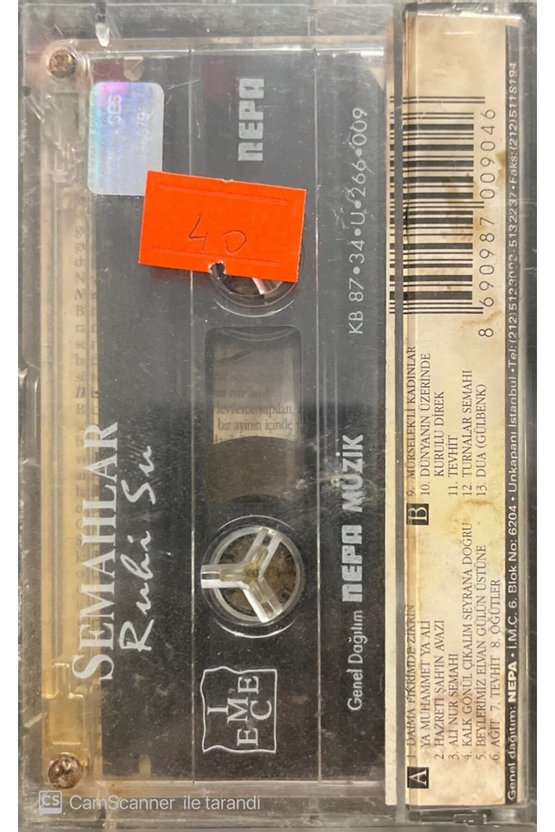 Ruhi Su Semahlar Kaset