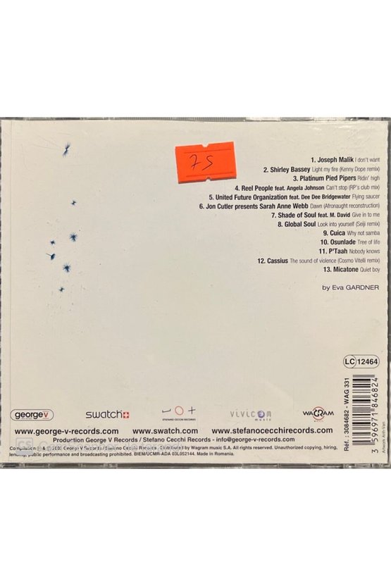 (PLAK DEĞİLDİR CD DİR) Cd George V Records Caralogue Cd