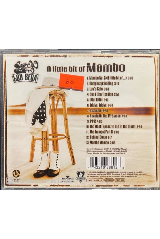 (PLAK DEĞİLDİR CD DİR) Cd Lou Bega A Little Bit Of Mambo Cd