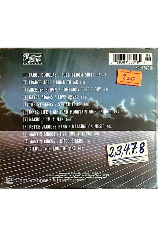 (PLAK DEĞİLDİR CD DİR) Cd Preludes Greatest Hits Volume Iv Cd