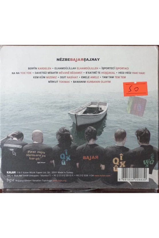 (PLAK DEĞİLDİR CD DİR) Cd Nebze Bajar Yaklaş Cd