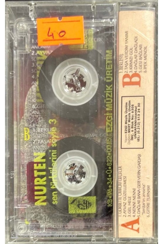 Nurten Sen Türklülerini Söyle III Kaset