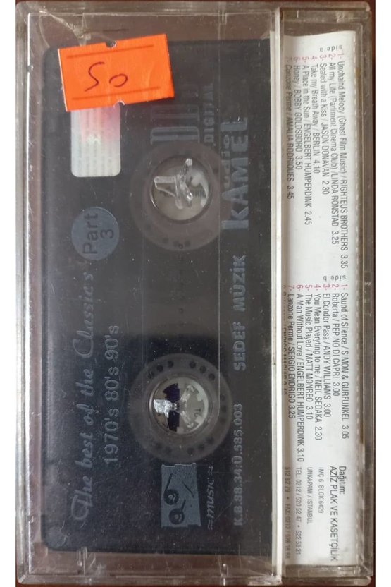 The Best Of The 1970s 80s 90s Classics Part 3 Kaset