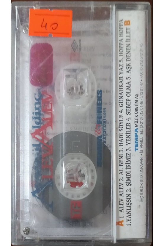 Ayşegül Aldinç Alev Alev Kaset