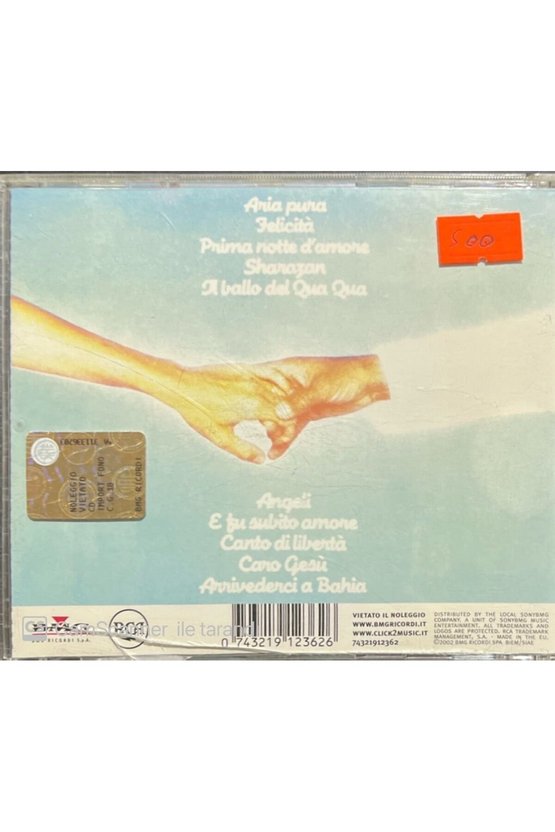 (PLAK DEĞİLDİR CD DİR) Cd Al Bano Romina Power Aria Pura Cd