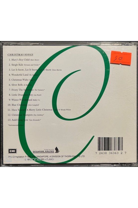 (PLAK DEĞİLDİR CD DİR) Cd Christmas Hits Cd
