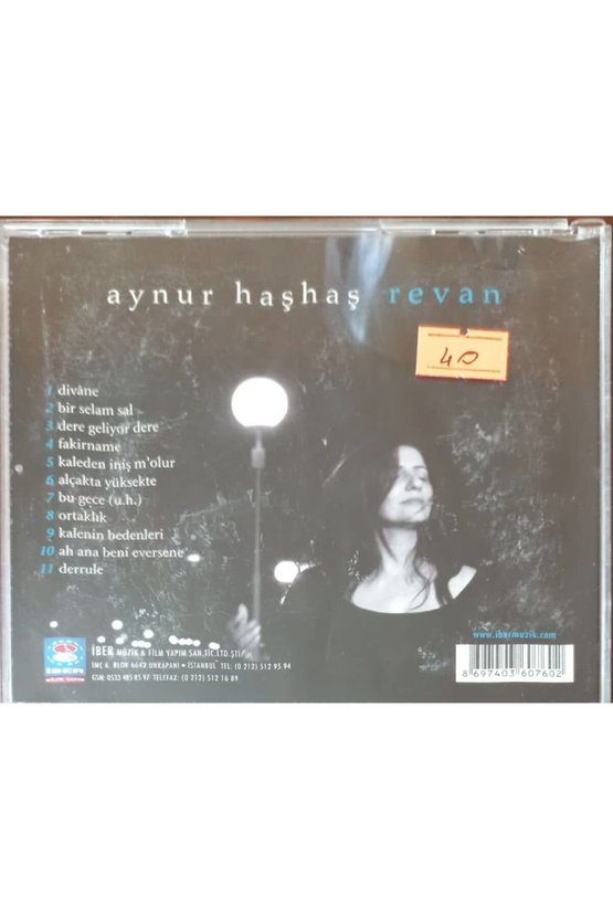 (PLAK DEĞİLDİR CD DİR) Cd Aynur Haşaş Revan Cd