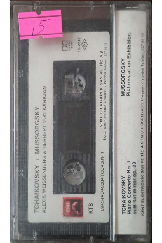 Tchaikovsky Mussorgsky Kaset