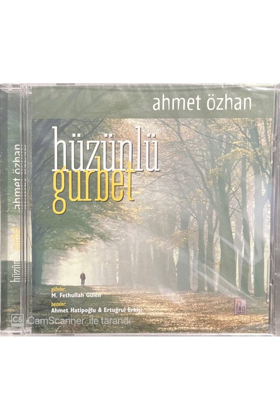 (PLAK DEĞİLDİR CD DİR) Cd Ahmet Özhan Hüzünlü Gurbet Açılmamış Jelatininde Cd