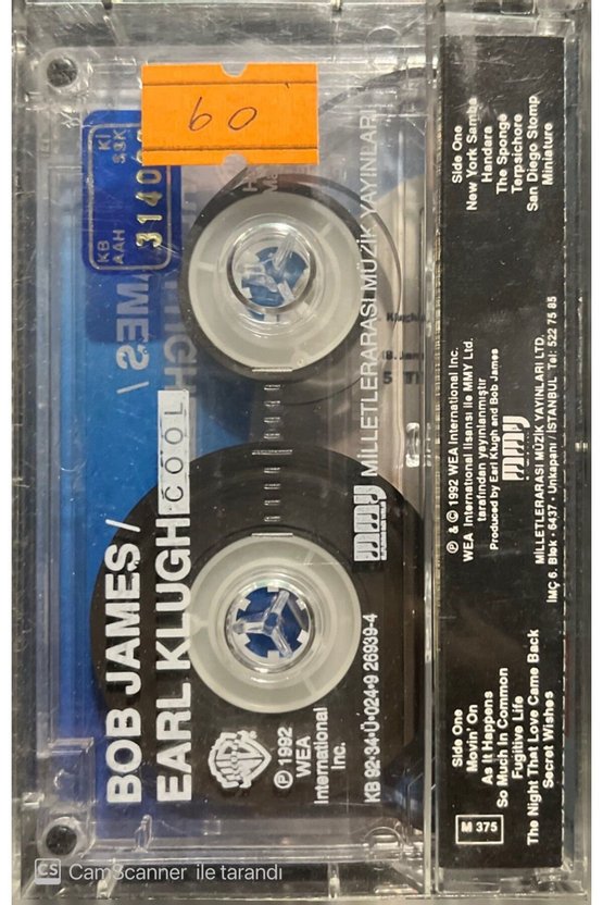 Bob James  Earl Klugh Cool Kaset