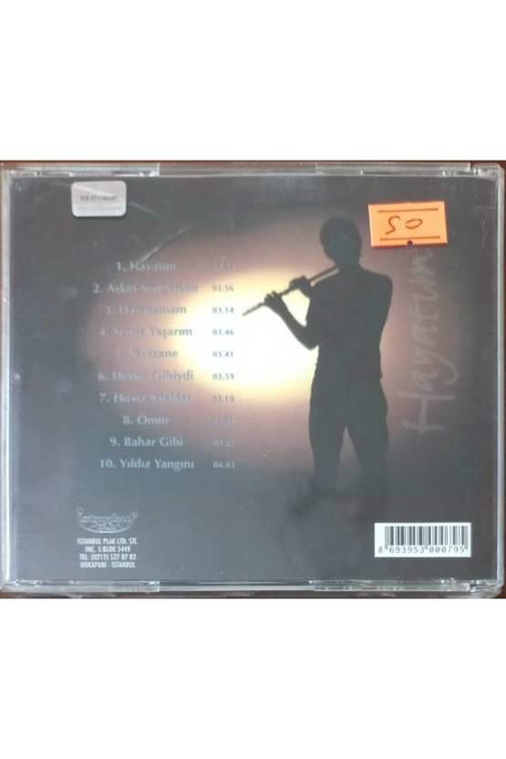 (PLAK DEĞİLDİR CD DİR) Cd Ertuğ Hayatım... Cd