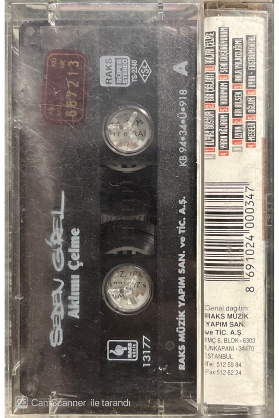 Seden Gürel Aklımı Çelme Kaset