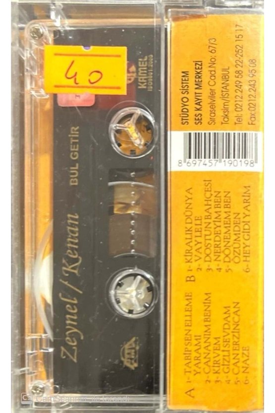 Zeynel Kenan Bul Getir Kaset