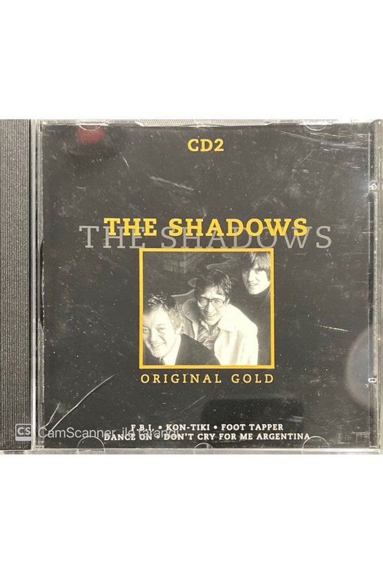 (PLAK DEĞİLDİR CD DİR) Cd The Shadows Original Gold Cd2 Cd