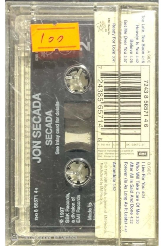 Jon Secada Secada Kaset