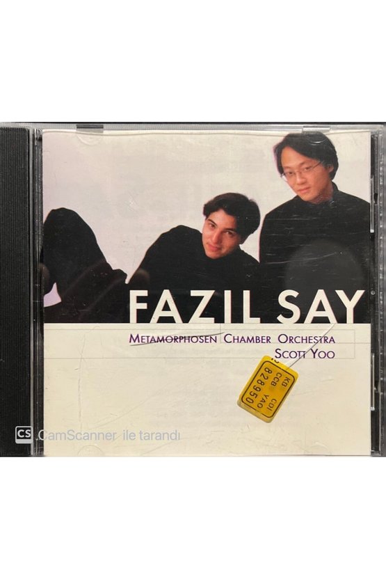 (PLAK DEĞİLDİR CD DİR) Cd Fazıl Say Metamorphosen Chamber Orchestra Sott Yoo Cd