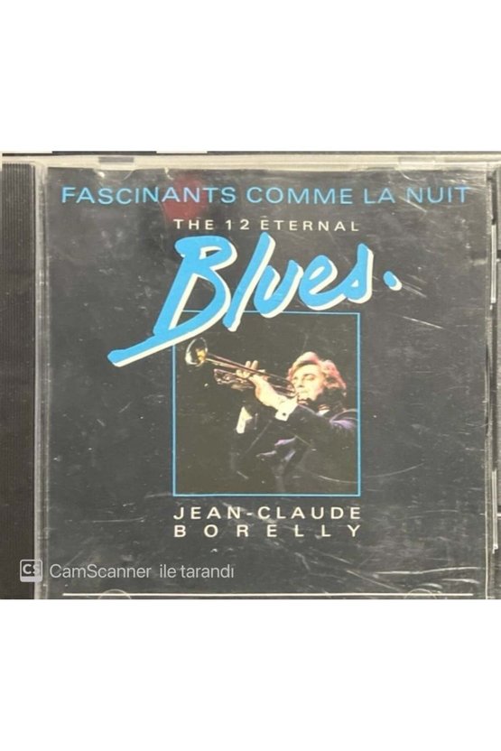 (PLAK DEĞİLDİR CD DİR) Cd Jean-claude Borelly Blues Fascinant Comme La Nuit Cd