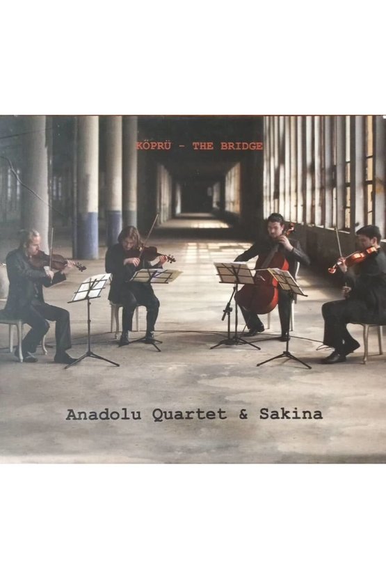 (PLAK DEĞİLDİR CD DİR) Cd Anadolu Quartet & Sakina Cd