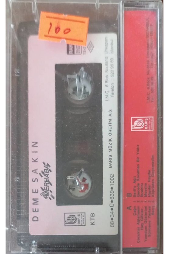 Grup Merhaba Deme Sakın Kaset