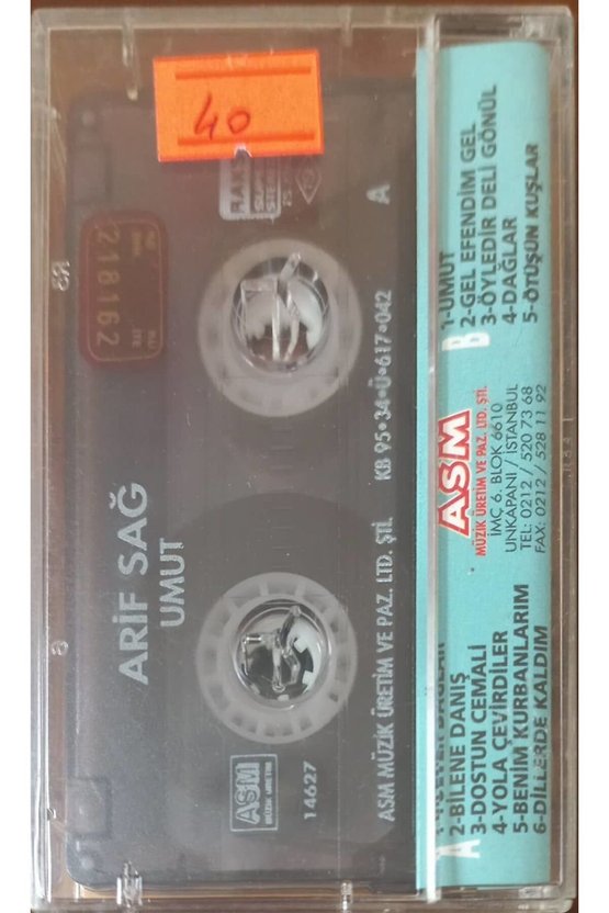 Arif Sağ Umut Kaset