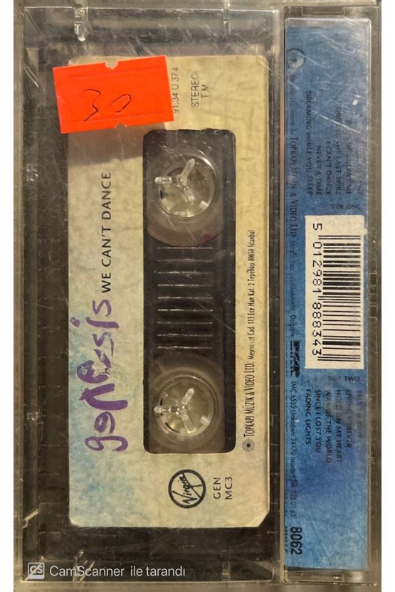Genesis We Cant Dance Kaset