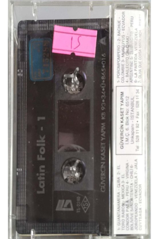 Latin Folk-1 Kaset