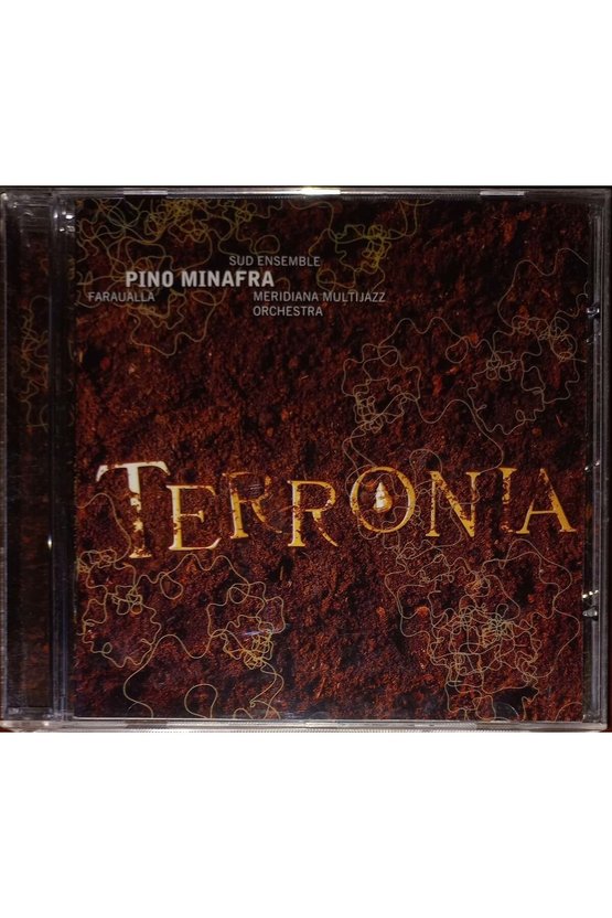 (PLAK DEĞİLDİR CD DİR) Cd Pino Minafra Terronia Cd