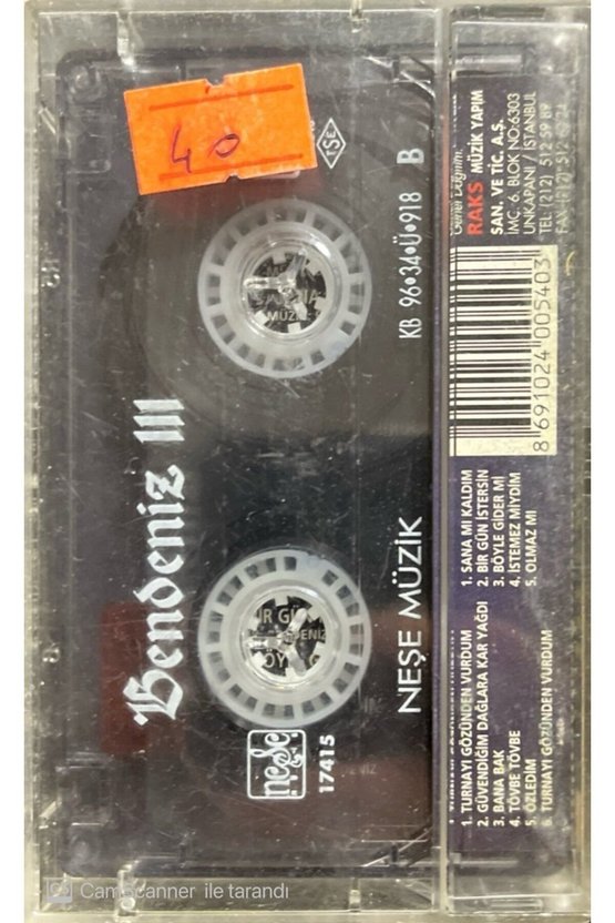 Bendeniz III Kaset