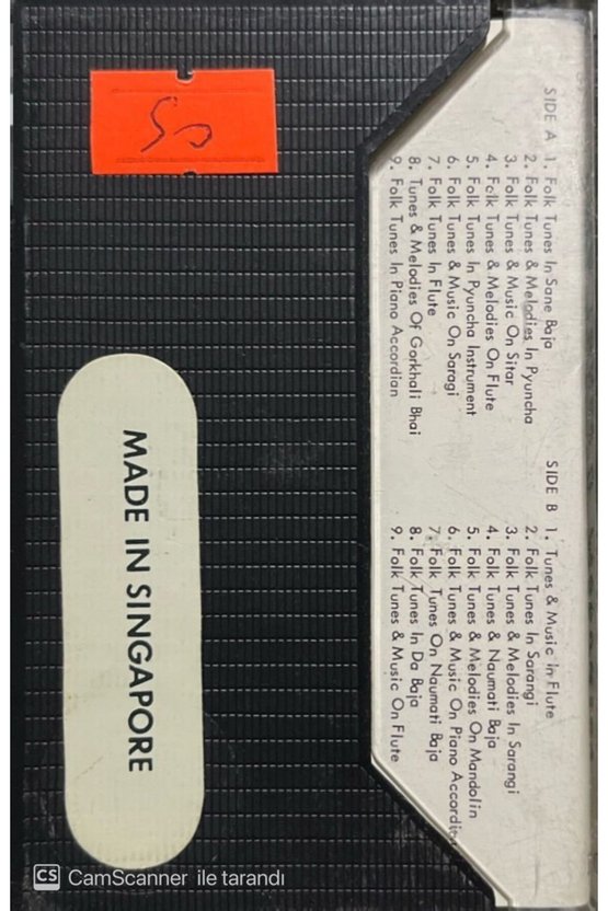Folk Tunes & Melodies Kaset