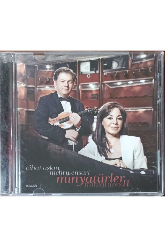 (PLAK DEĞİLDİR CD DİR) Cd Cihat Aşkın Mehru Ensari Minyatürler Iı Cd