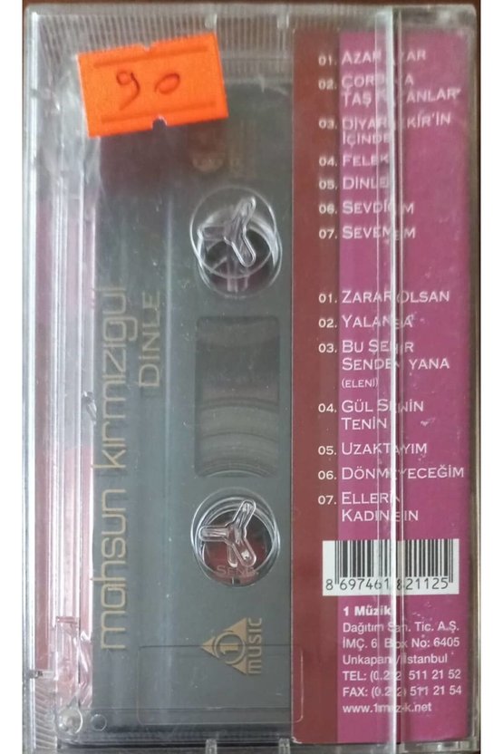 Mahsun Kırmızı Gül Dinle Kaset