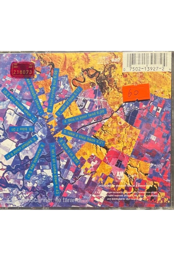 (PLAK DEĞİLDİR CD DİR) Cd Simple Minds Street Fighting Years Cd
