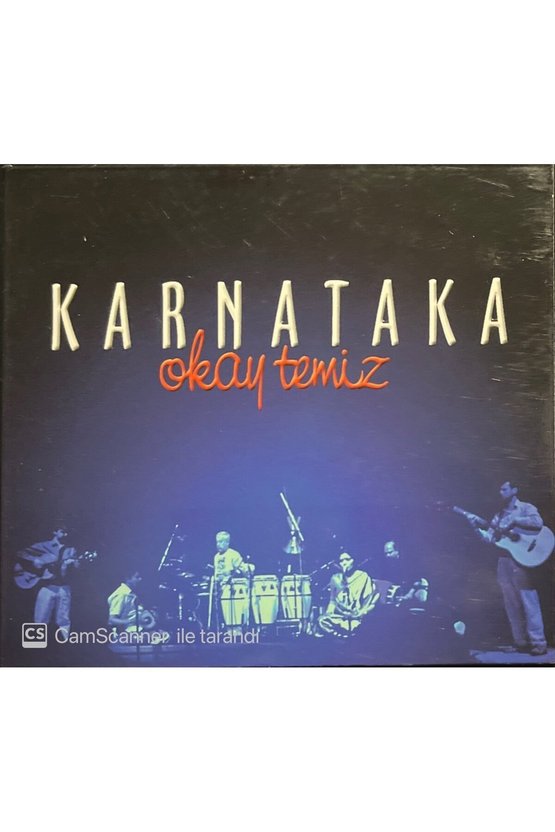 (PLAK DEĞİLDİR CD DİR) Cd Okay Temiz Karnataka Cd