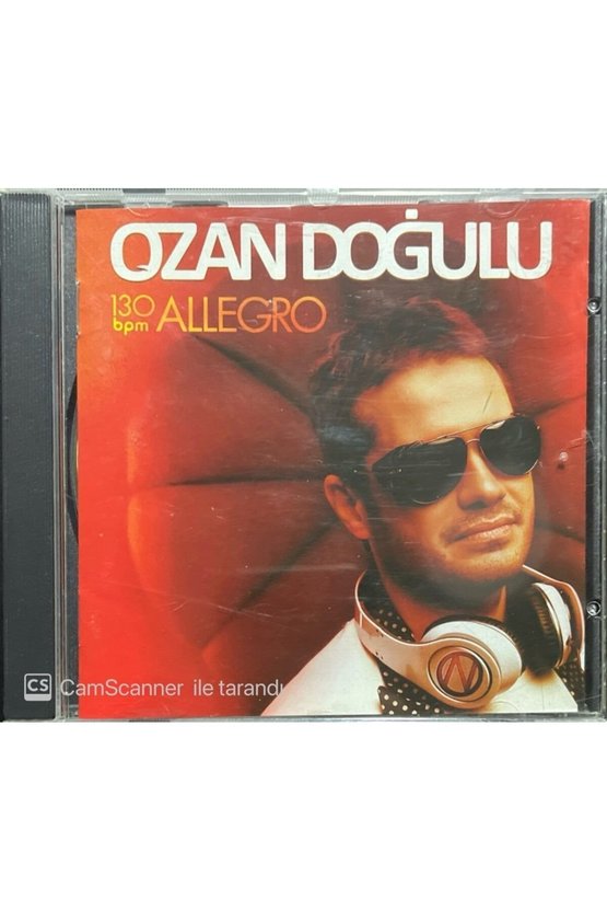 (PLAK DEĞİLDİR CD DİR) Cd Ozan Doğulu 130 Bpm Allegro Cd