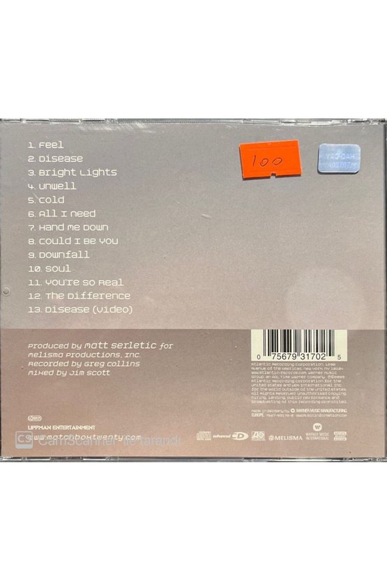 (PLAK DEĞİLDİR CD DİR) Cd Matchbox Twenty More Than You Think You Are Cd