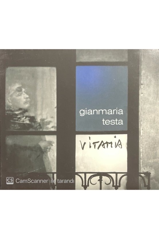 (PLAK DEĞİLDİR CD DİR) Cd Gianmaria Testa Vitamia Cd