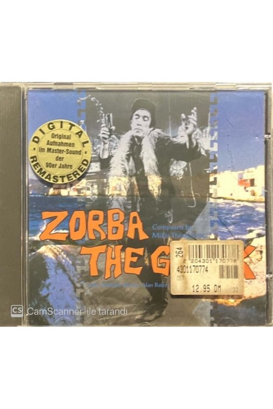 (PLAK DEĞİLDİR CD DİR) Cd Zorba The Greek Cd