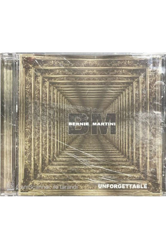 (PLAK DEĞİLDİR CD DİR) Cd Bernie Martini Unforgettable Cd