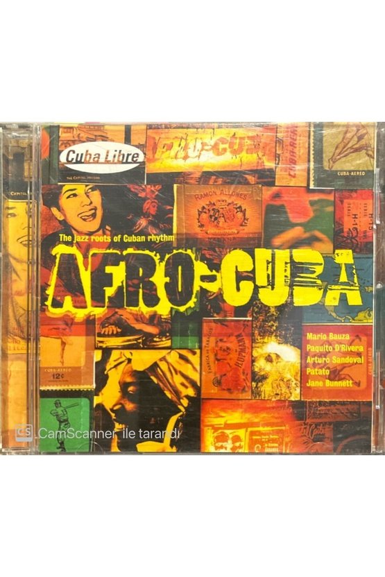 (PLAK DEĞİLDİR CD DİR) Cd Afro Cuba The Jazz Roots Cuban Rhythm Cd