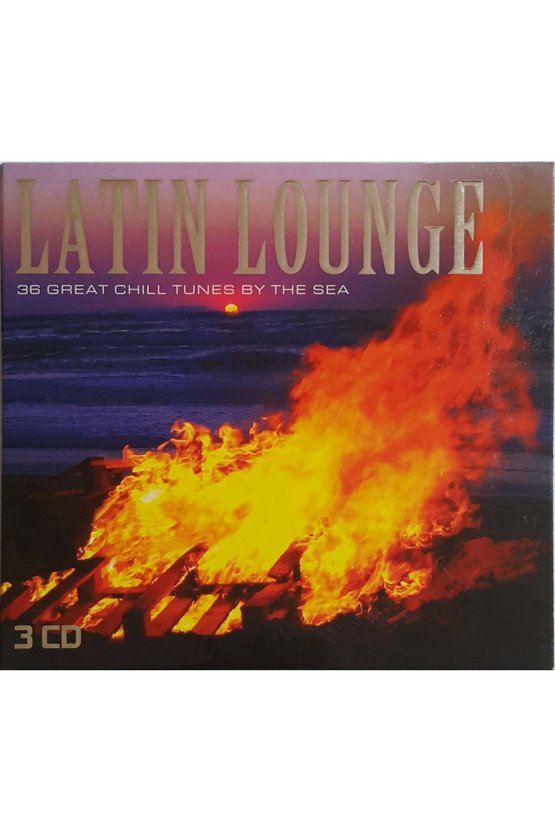 (PLAK DEĞİLDİR CD DİR) Cd Latin Lounge 36 Great Chill Tunes By The Sea Cd