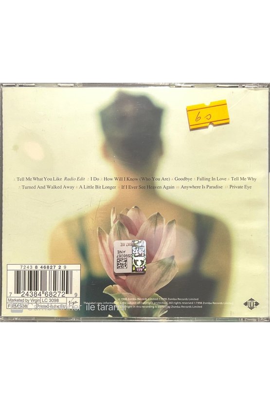 (PLAK DEĞİLDİR CD DİR) Cd Jessica Cd