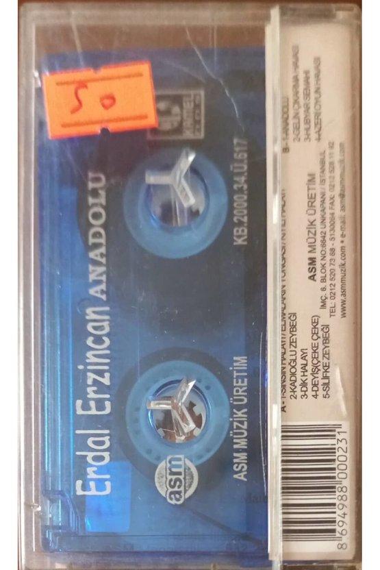Erdal Erzincan Anadolu Kaset