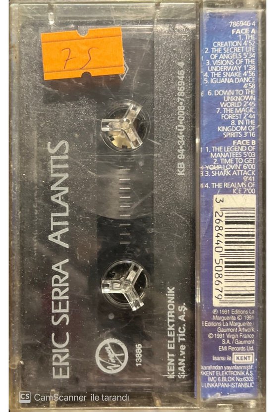 Eric Serra Atlantis Kaset