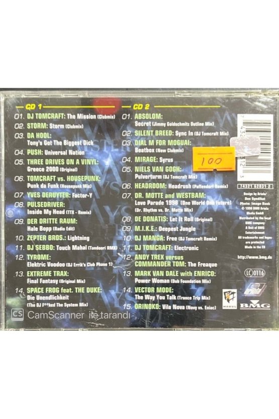 (PLAK DEĞİLDİR CD DİR) Cd Mystery Trance Vol.3 Cd