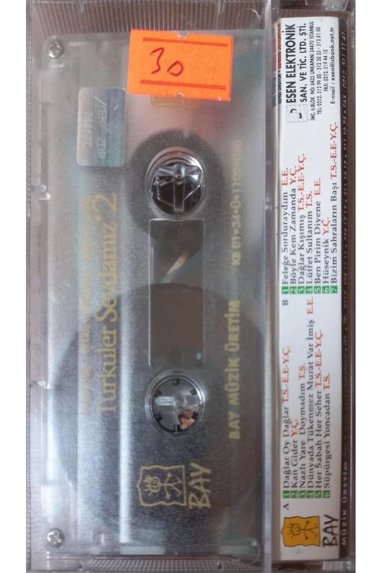 Türküler Sevdamız 2 Kaset